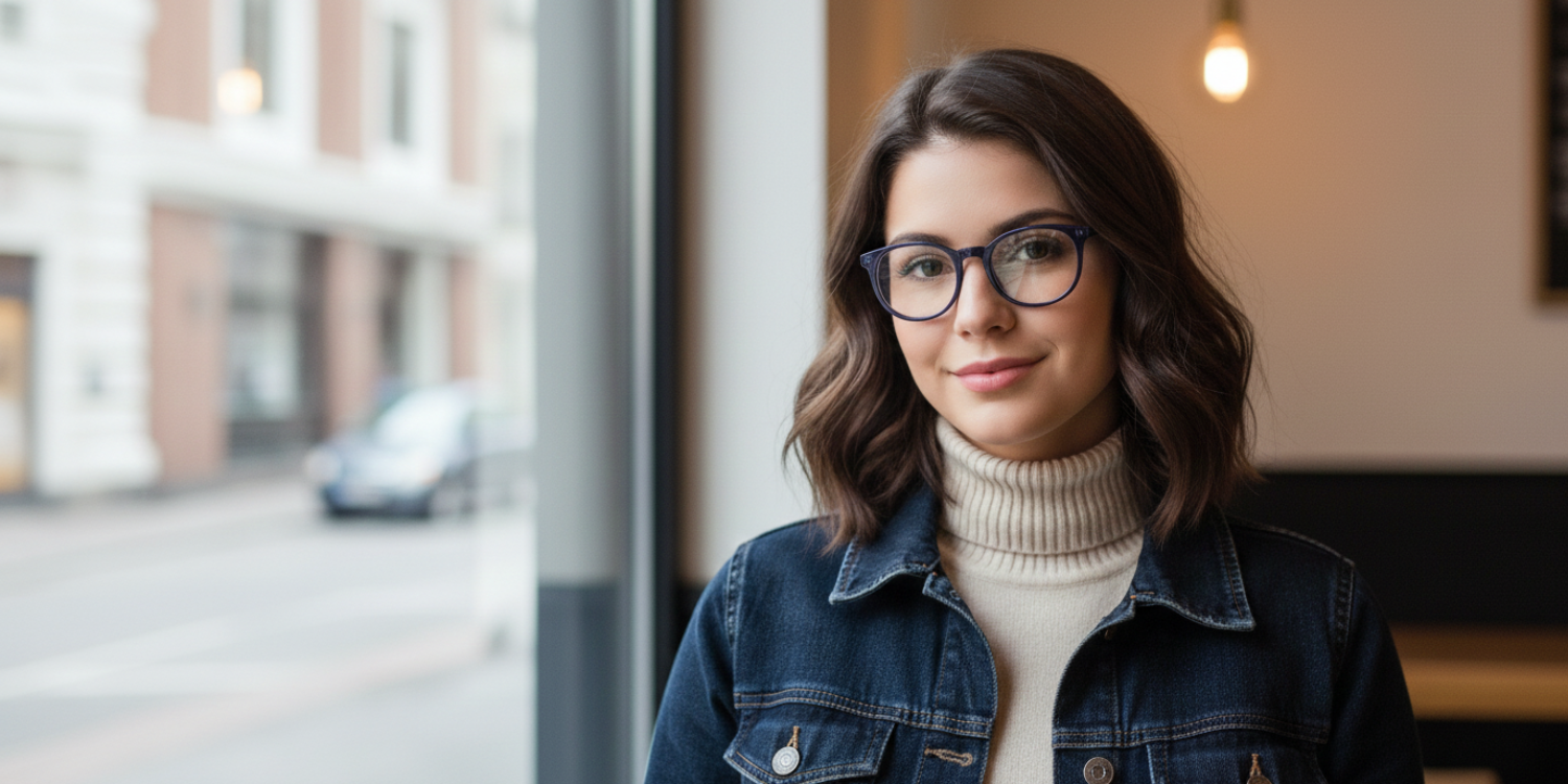 Full Rim Round Classic Eyeglasses CH A 10026