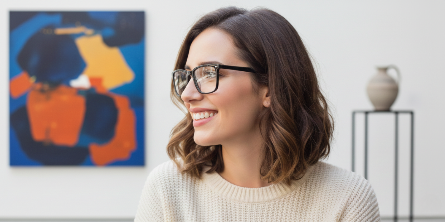 Full Rim Rectangle Classic Eyeglasses CH A 10256