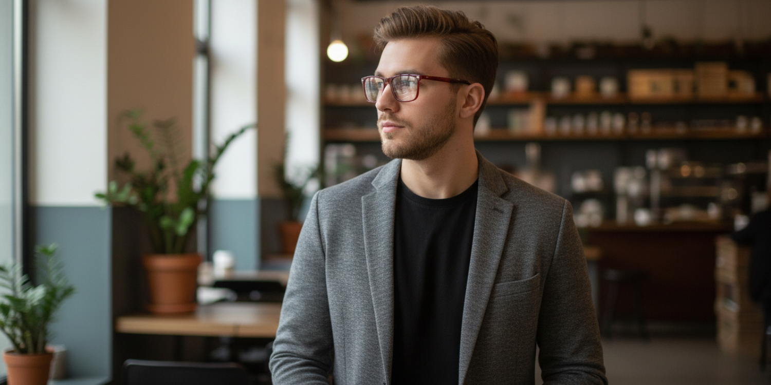 Full Rim Rectangle Classic Eyeglasses CH A 10256