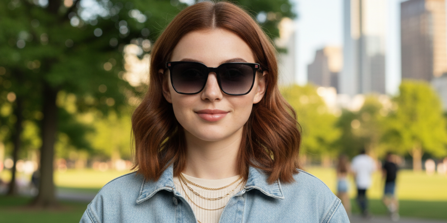 Full Rim Square Fashionista Classic sunglasses CH A 10267