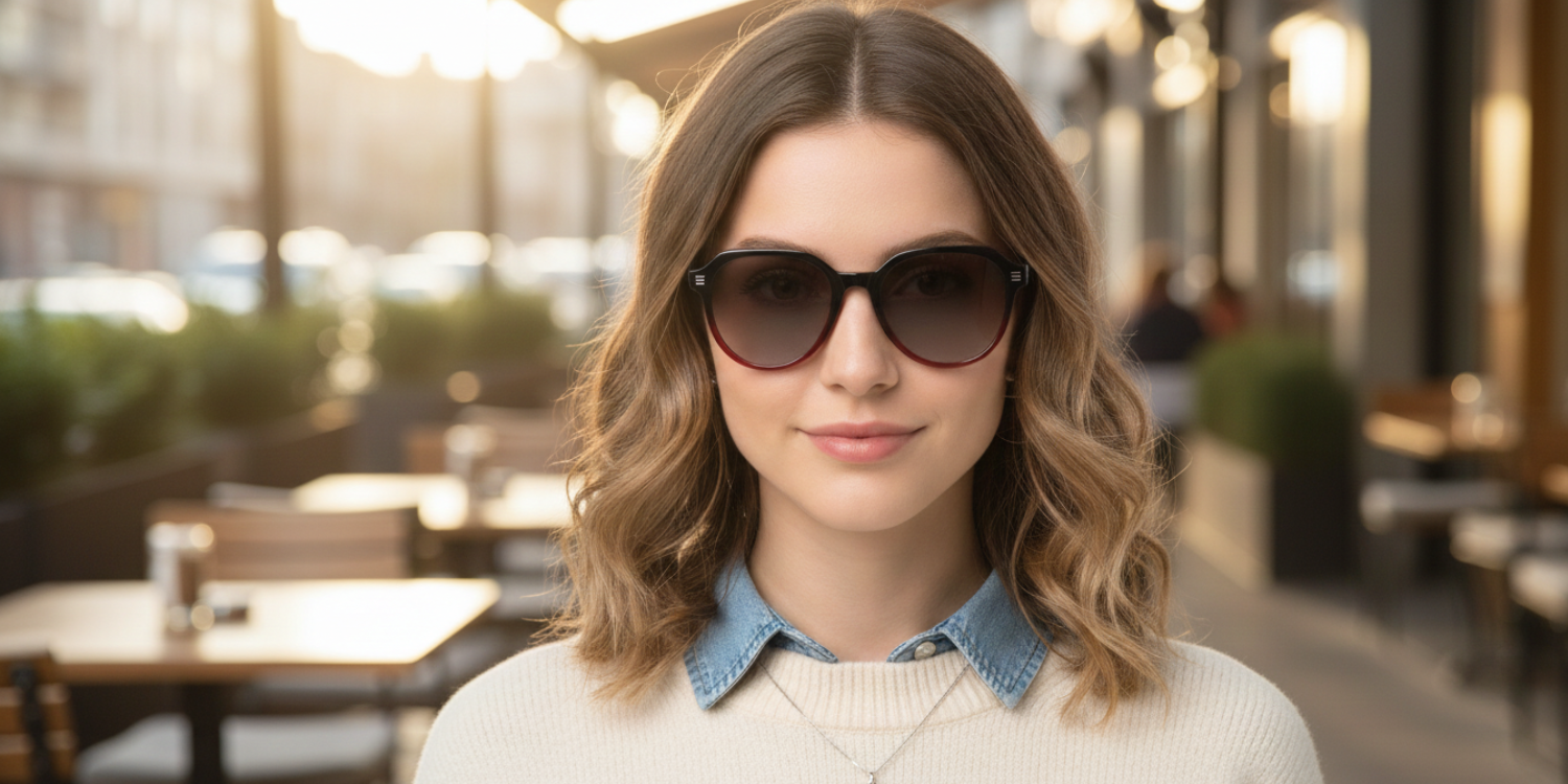 Full Rim Hexagon Fashionista Classic sunglasses CH A 10274