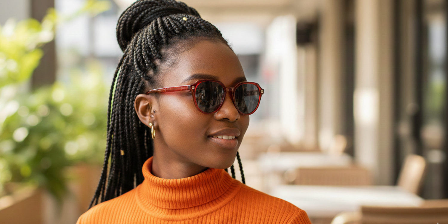 Full Rim Hexagon Fashionista Classic sunglasses CH A 10274