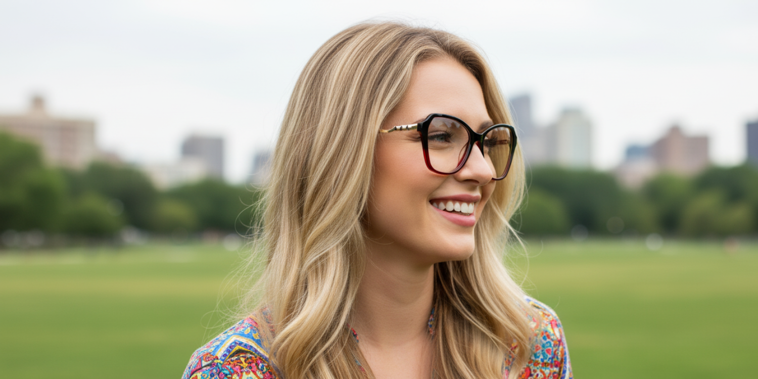 Full Rim Cat Eye Classic Eyeglasses CH A 10305