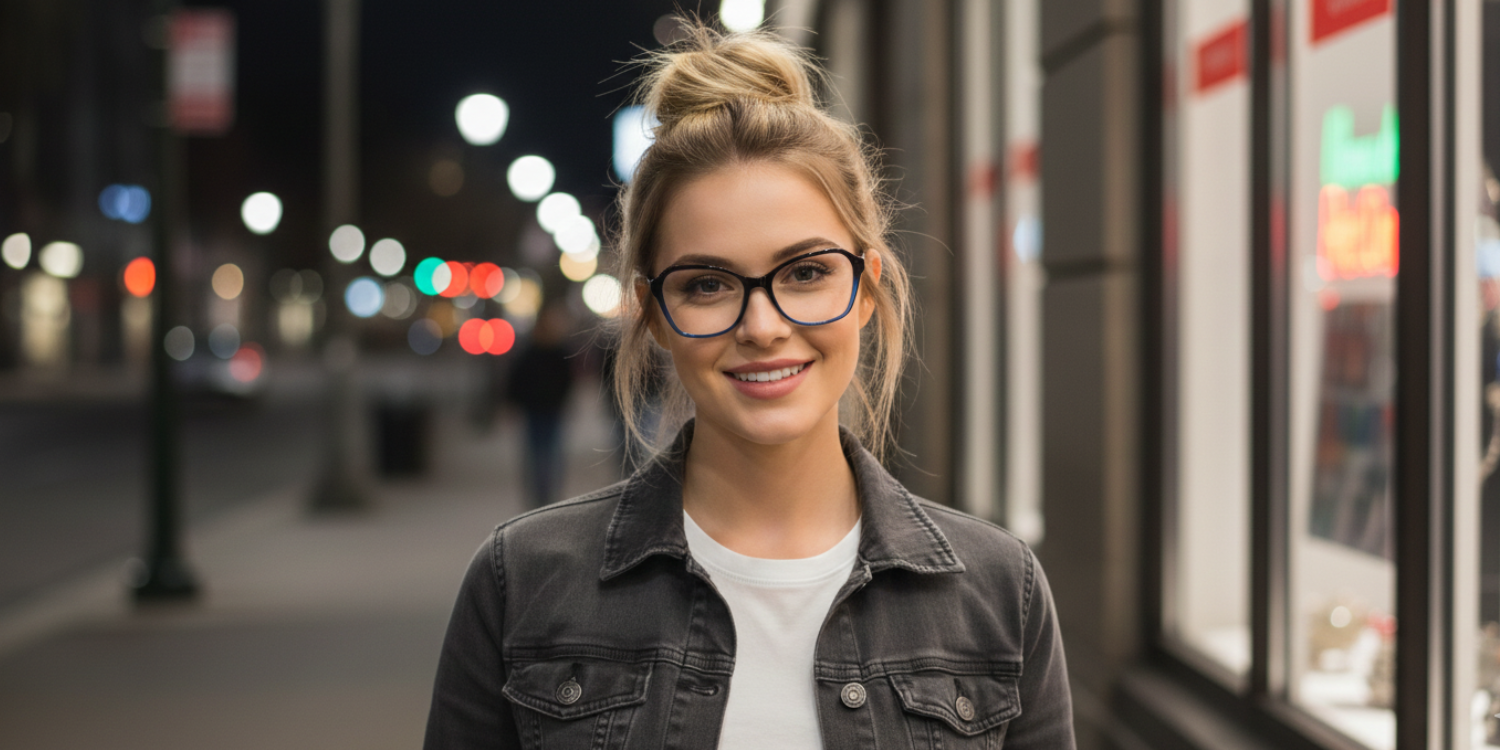 Full Rim Cat Eye Classic Eyeglasses CH A 10305