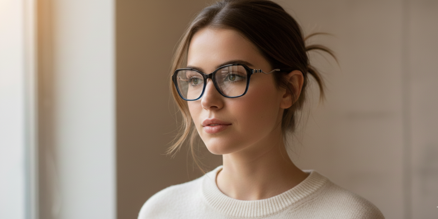 Full Rim Cat Eye Classic Eyeglasses CH A 10305