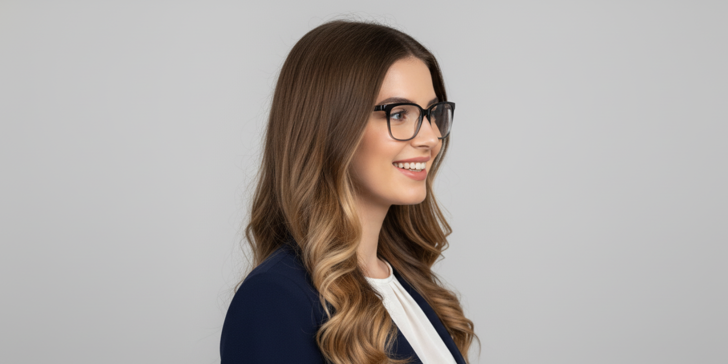 Full Rim Rectangle Classic Eyeglasses CH A 10312