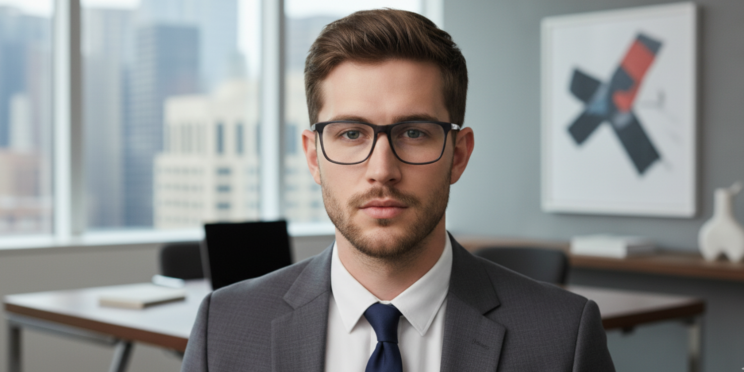 Full Rim Rectangle Classic Eyeglasses CH A 10338