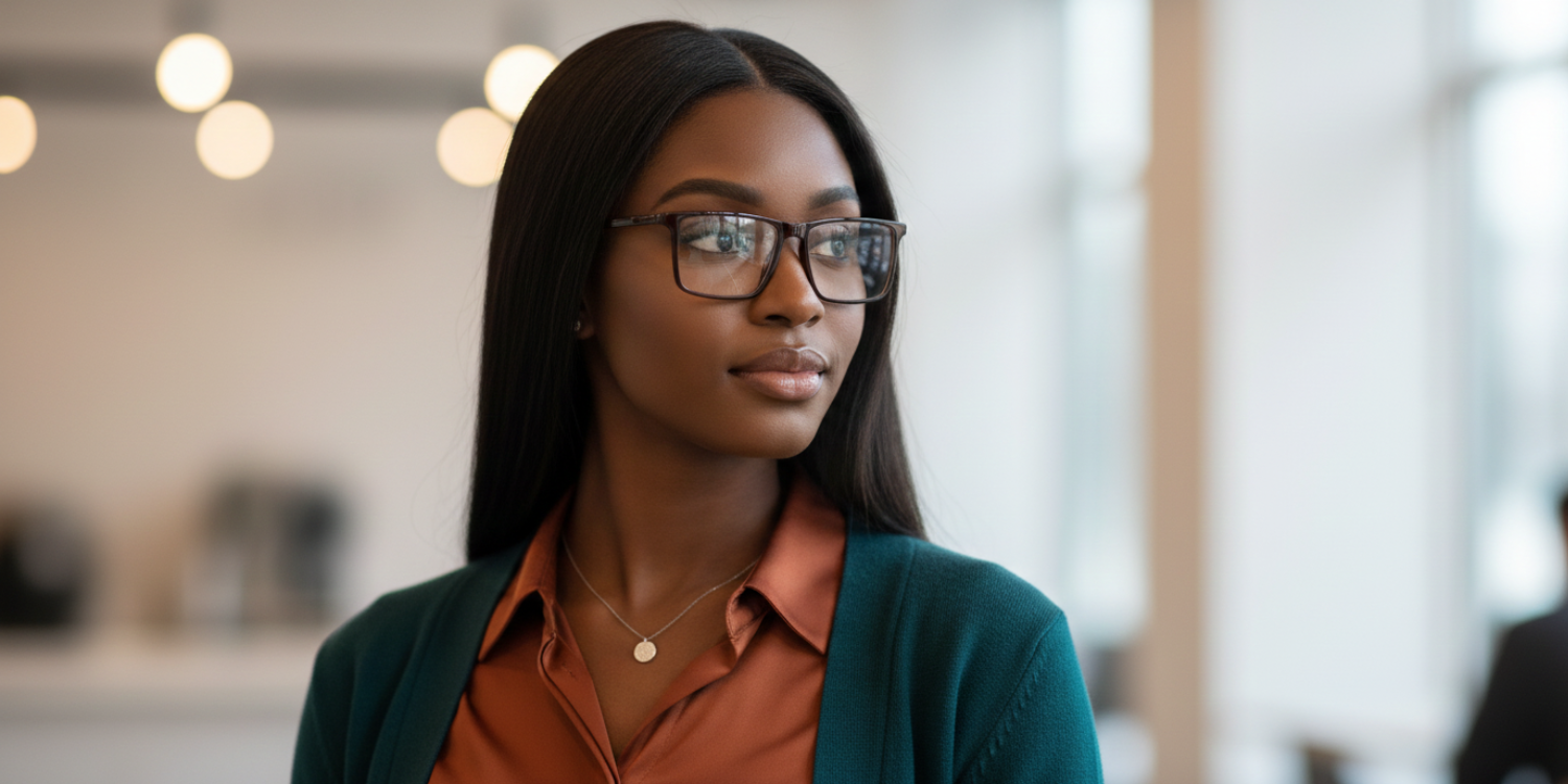 Full Rim Rectangle Classic Eyeglasses CH A 6005