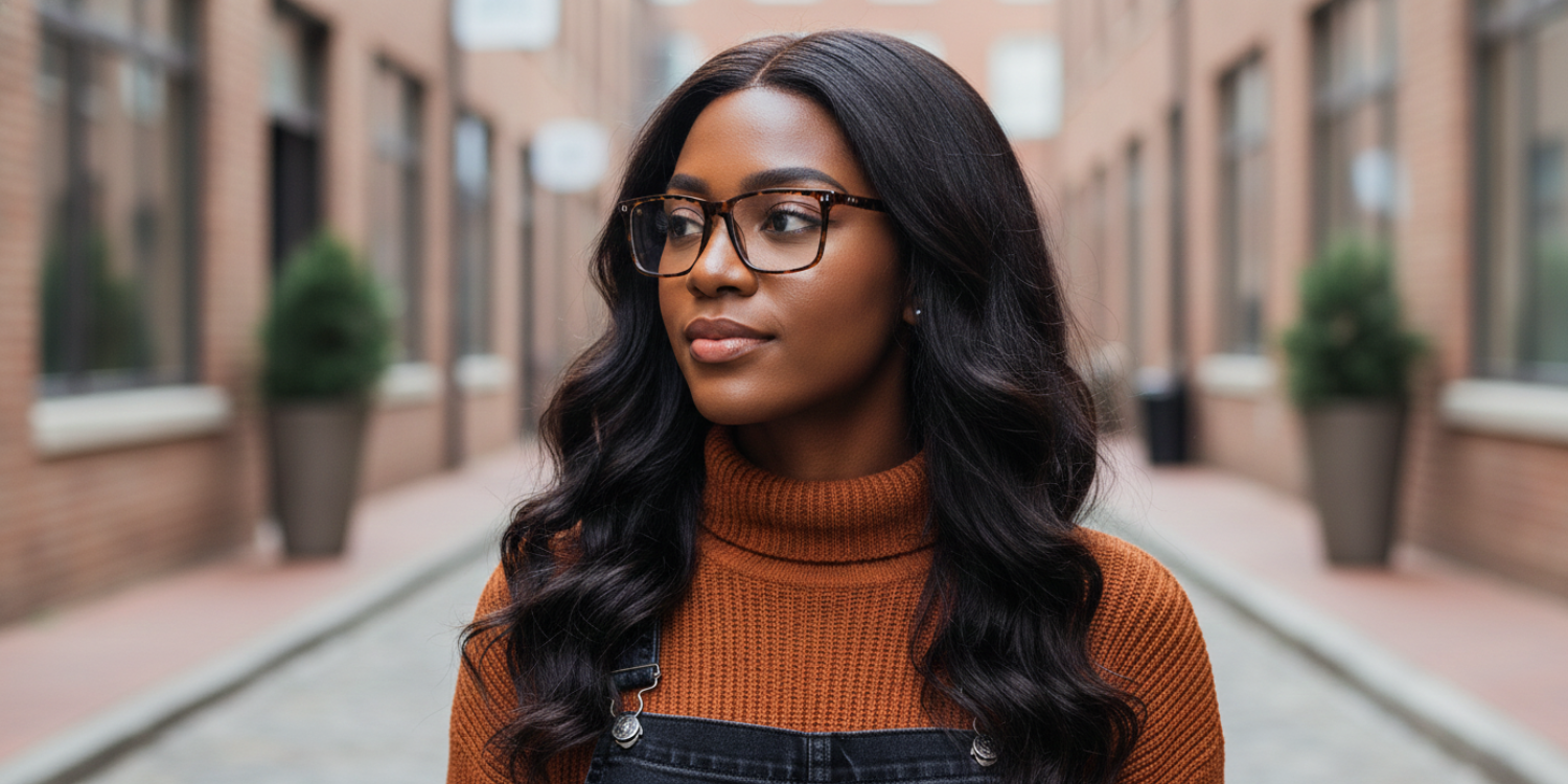 Full Rim Rectangle Classic Eyeglasses CH A 6005