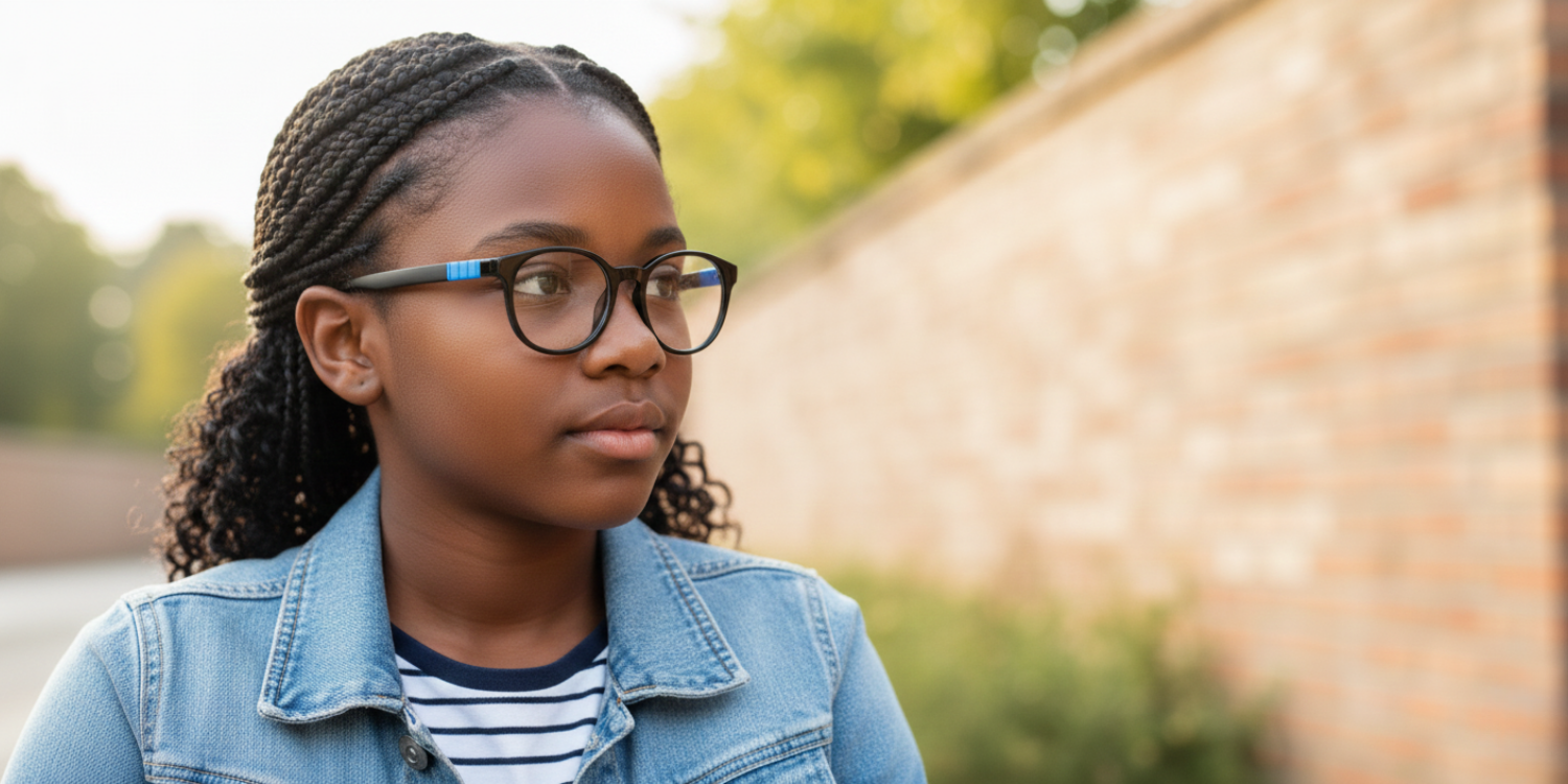 Full Rim Round Magneto Classic Kids Eyeglasses CS002