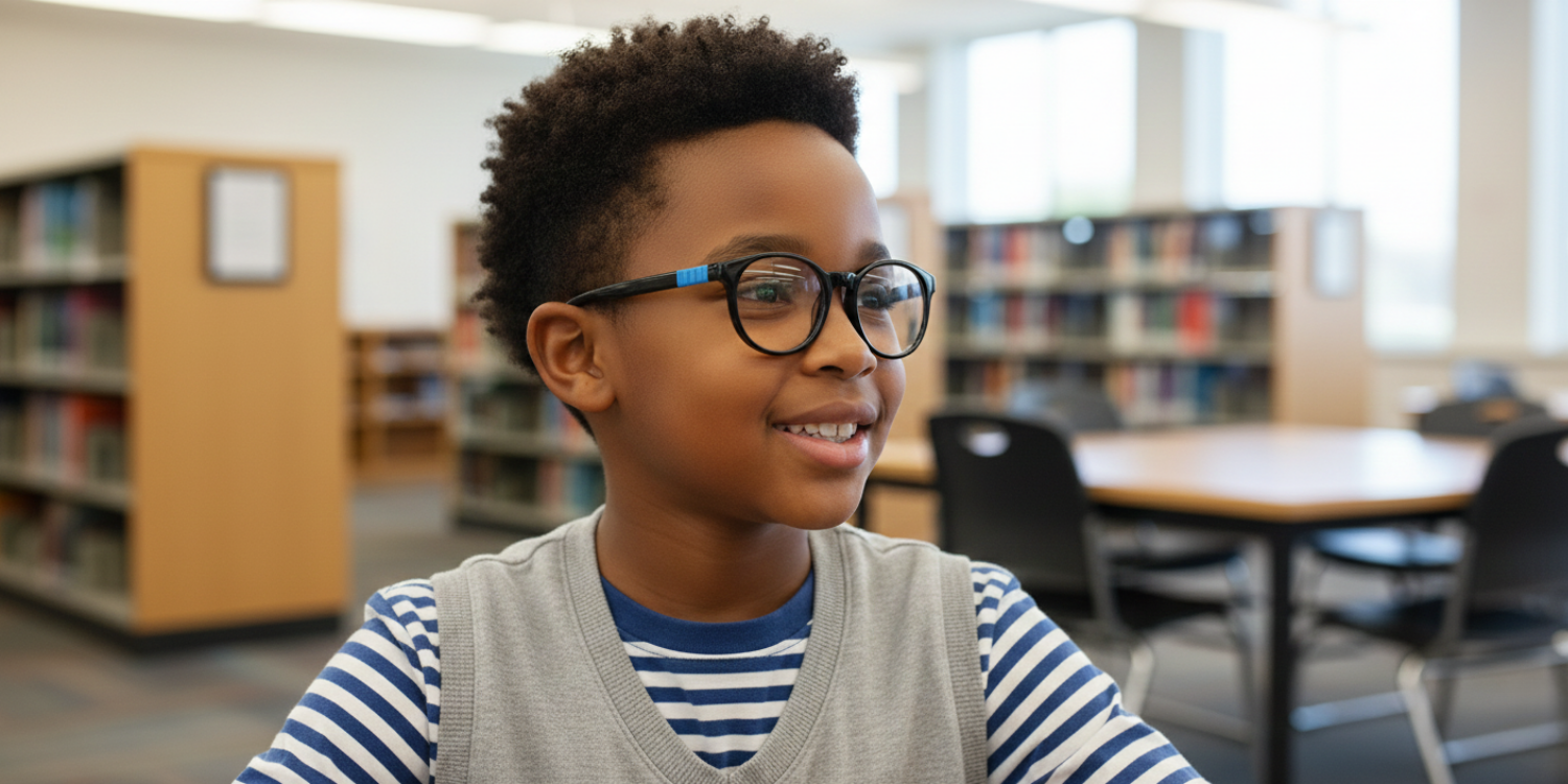 Full Rim Round Magneto Classic Kids Eyeglasses CS002