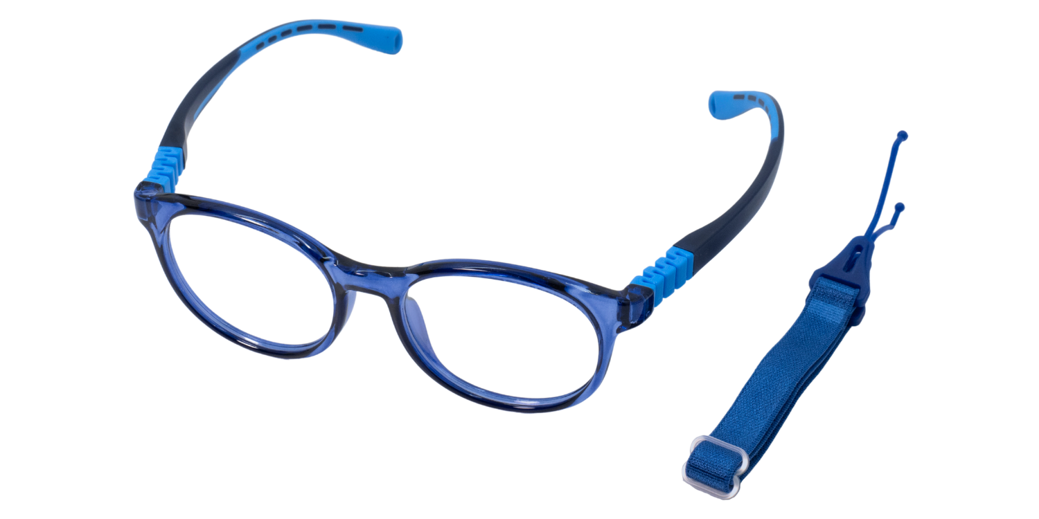 Full Rim Round Magneto Classic Kids Eyeglasses CS002