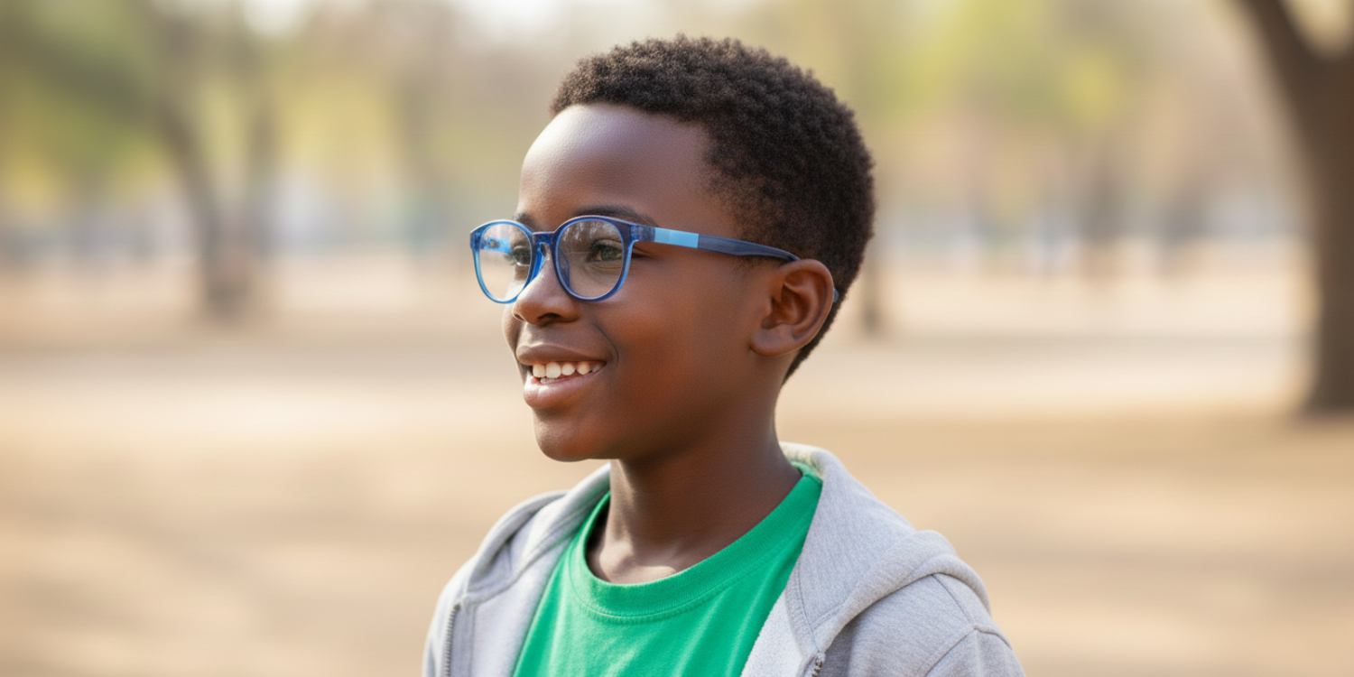 Full Rim Round Magneto Classic Kids Eyeglasses CS002