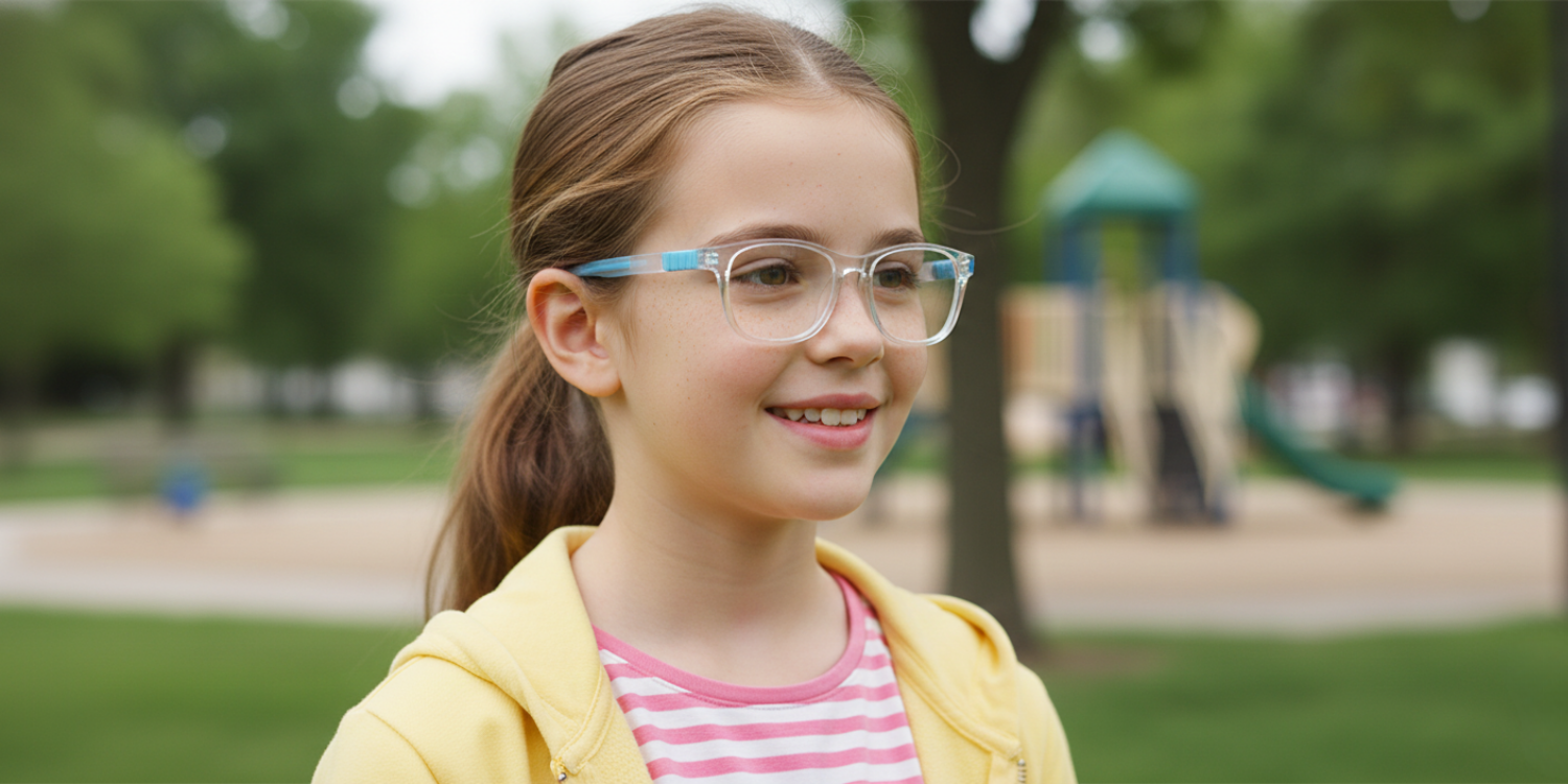 Full Rim Round Magneto Classic Kids Eyeglasses CS002