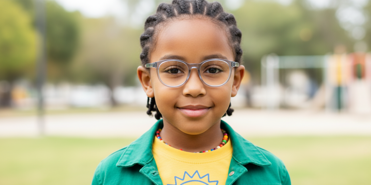 Full Rim Round Magneto Classic Kids Eyeglasses CS002