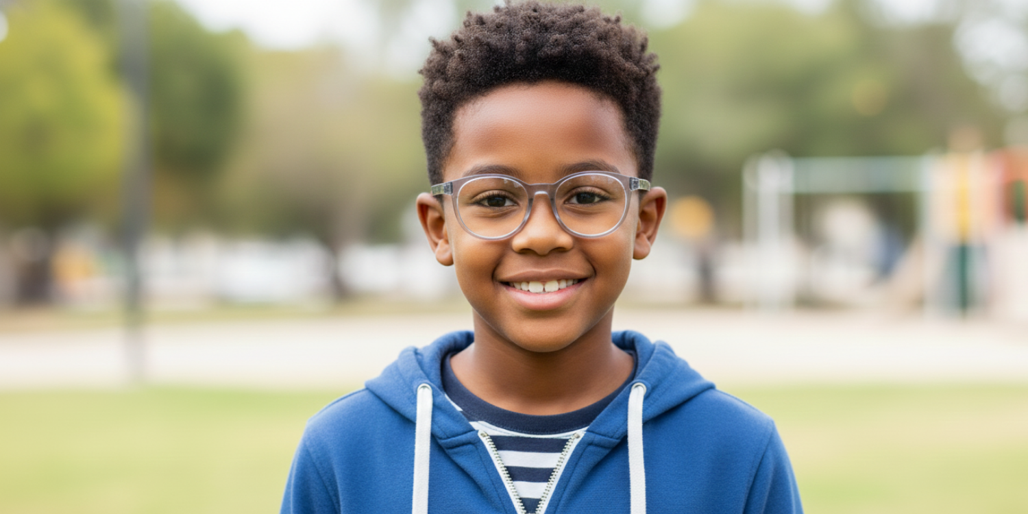 Full Rim Round Magneto Classic Kids Eyeglasses CS002