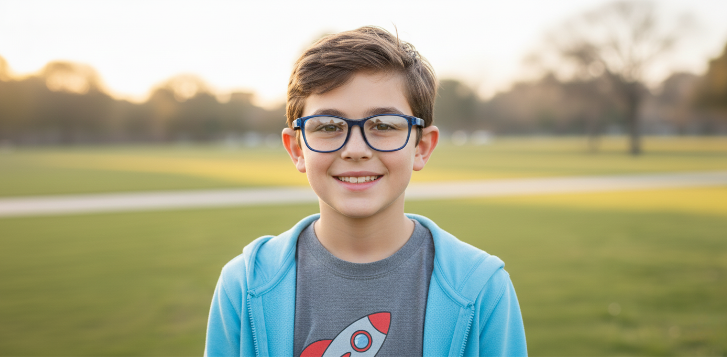 Full Rim Wayfarer Magneto Classic Kids Eyeglasses CS003