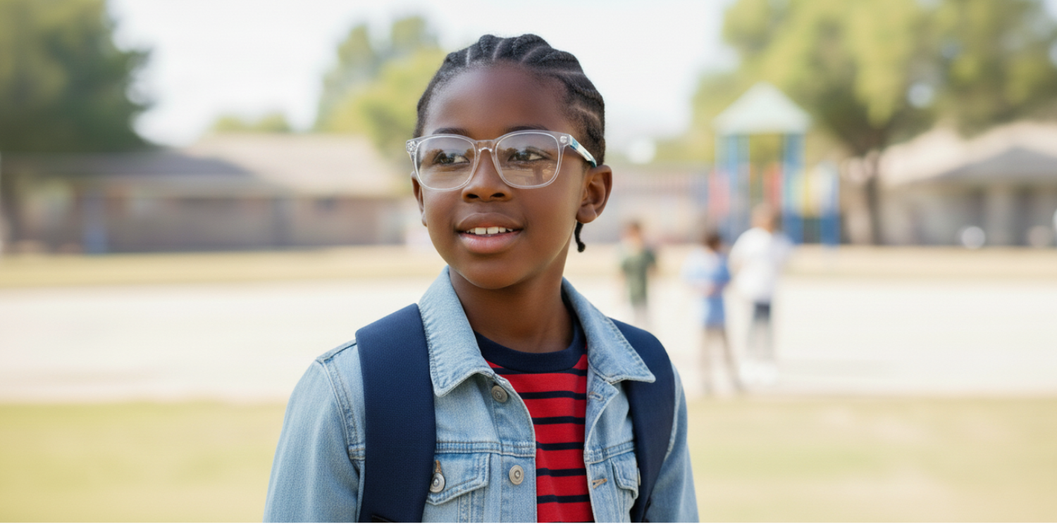 Full Rim Wayfarer Magneto Classic Kids Eyeglasses CS003