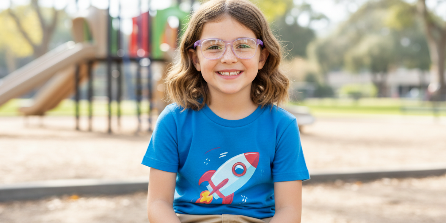 Full Rim Wayfarer Magneto Classic Kids Eyeglasses CS003