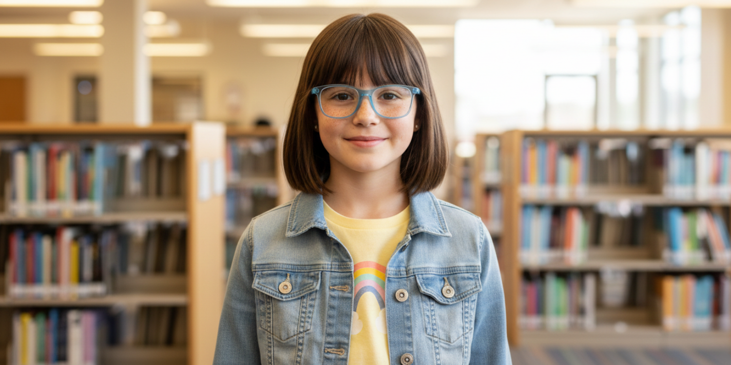 Full Rim Wayfarer Magneto Classic Kids Eyeglasses CS003