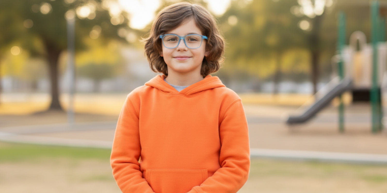 Full Rim Wayfarer Magneto Classic Kids Eyeglasses CS003