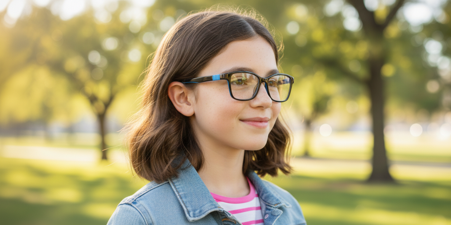 Full Rim Wayfarer Magneto Classic Kids Eyeglasses CS005