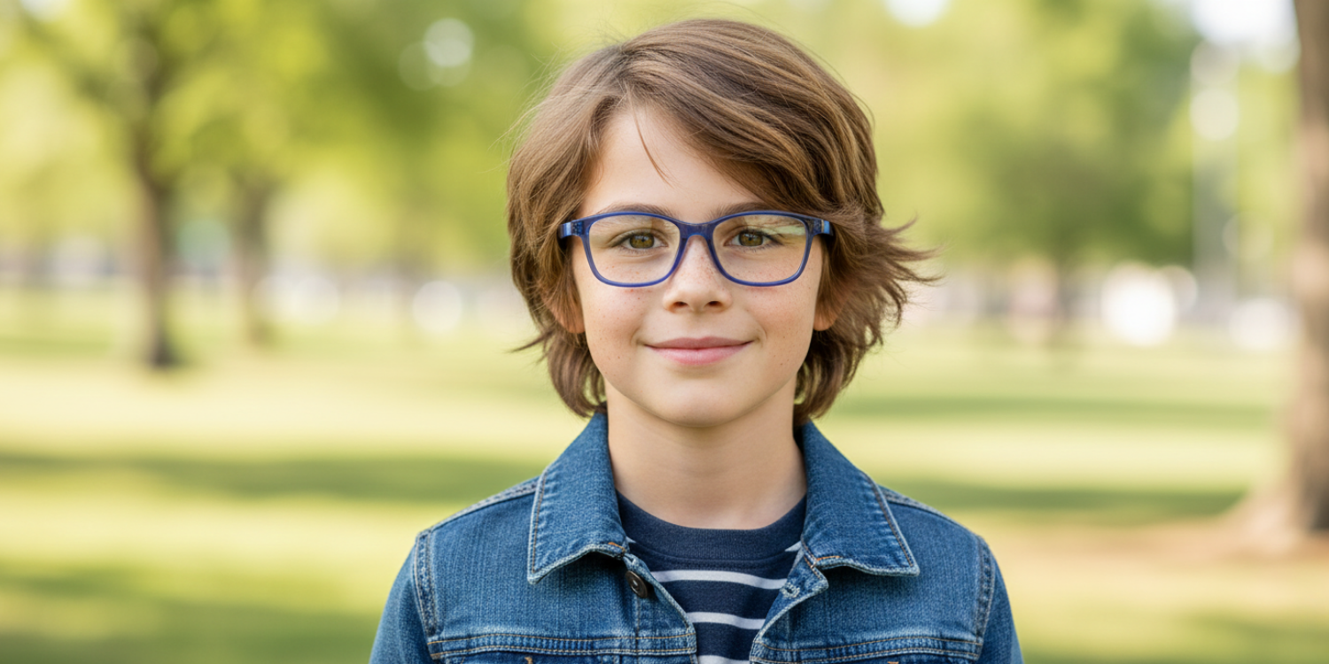 Full Rim Wayfarer Magneto Classic Kids Eyeglasses CS005