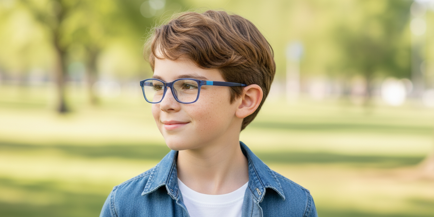 Full Rim Wayfarer Magneto Classic Kids Eyeglasses CS005