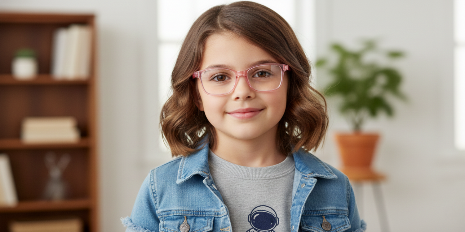 Full Rim Wayfarer Magneto Classic Kids Eyeglasses CS005