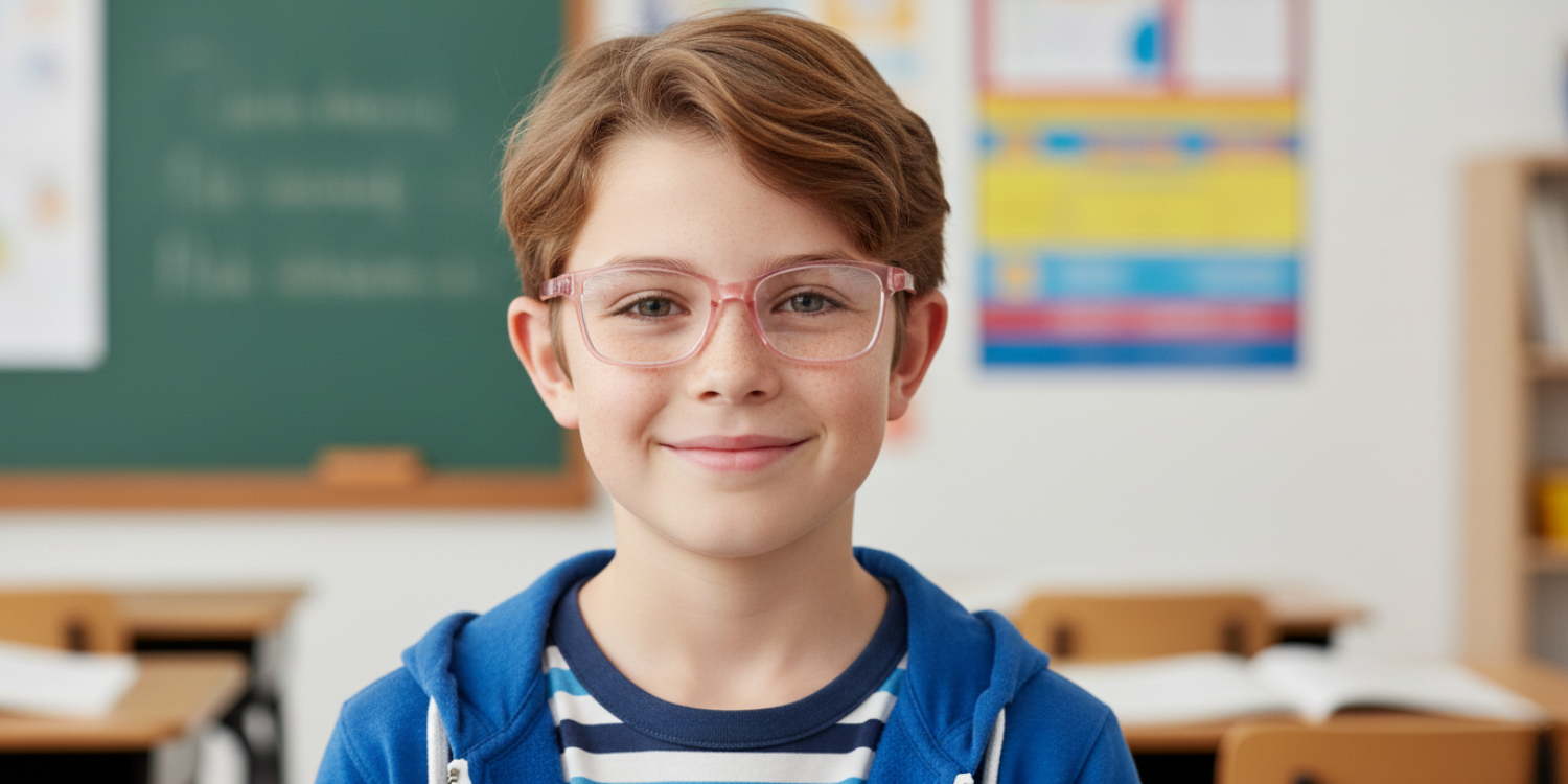 Full Rim Wayfarer Magneto Classic Kids Eyeglasses CS005