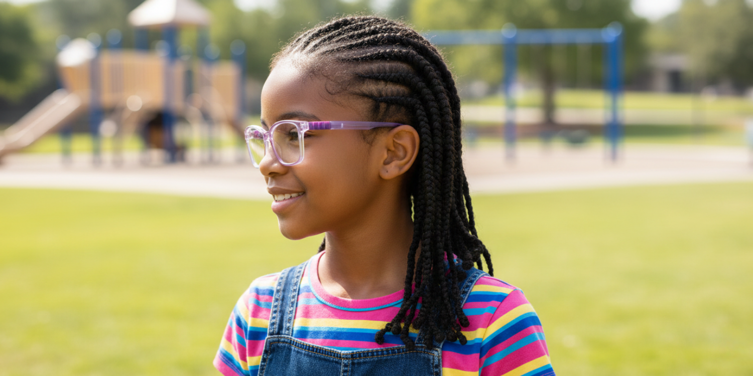 Full Rim Wayfarer Magneto Classic Kids Eyeglasses CS005