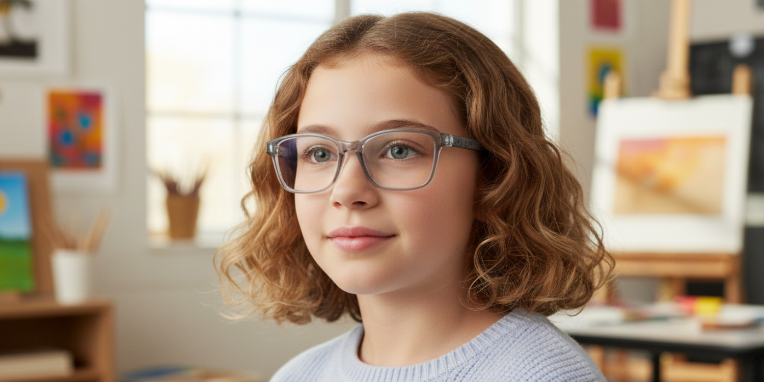 Full Rim Wayfarer Magneto Classic Kids Eyeglasses CS005