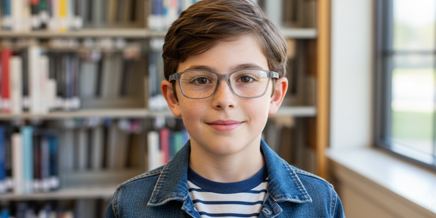 Full Rim Wayfarer Magneto Classic Kids Eyeglasses CS005