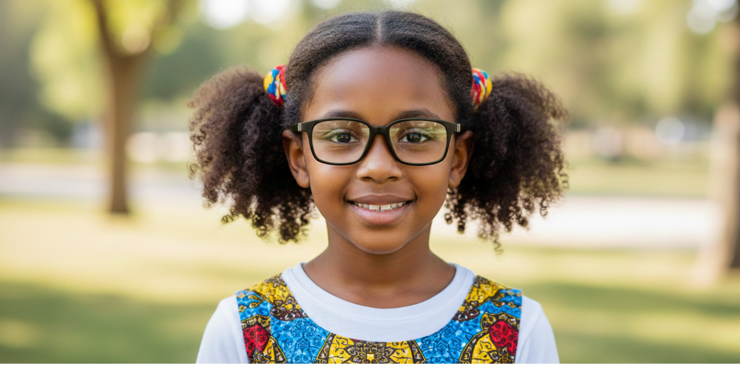 Full Rim Rectangle Magneto Classic Kids Eyeglasses CS007
