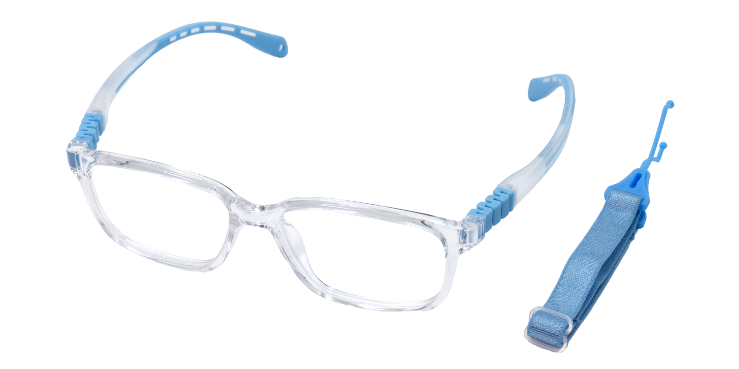 Full Rim Rectangle Magneto Classic Kids Eyeglasses CS007