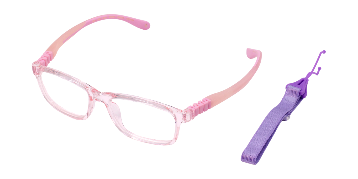Full Rim Rectangle Magneto Classic Kids Eyeglasses CS007