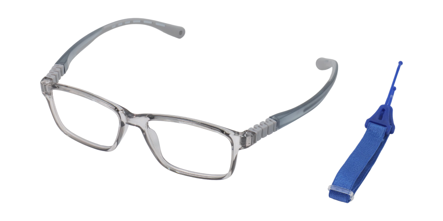 Full Rim Rectangle Magneto Classic Kids Eyeglasses CS007