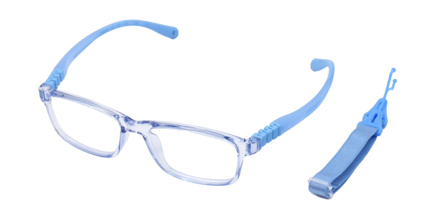 Full Rim Rectangle Magneto Classic Kids Eyeglasses CS007