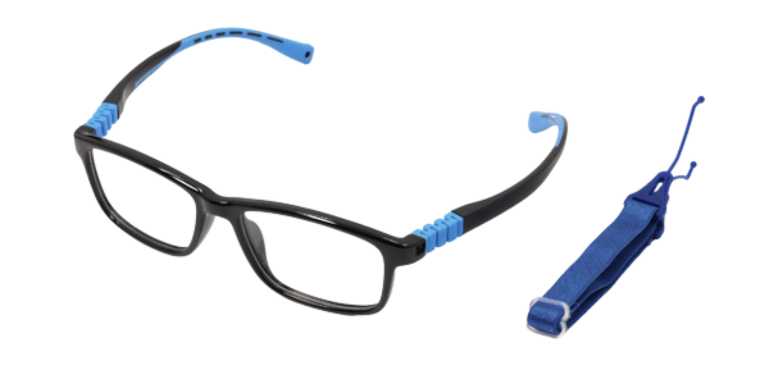 Full Rim Rectangle Magneto Classic Kids Eyeglasses CS008