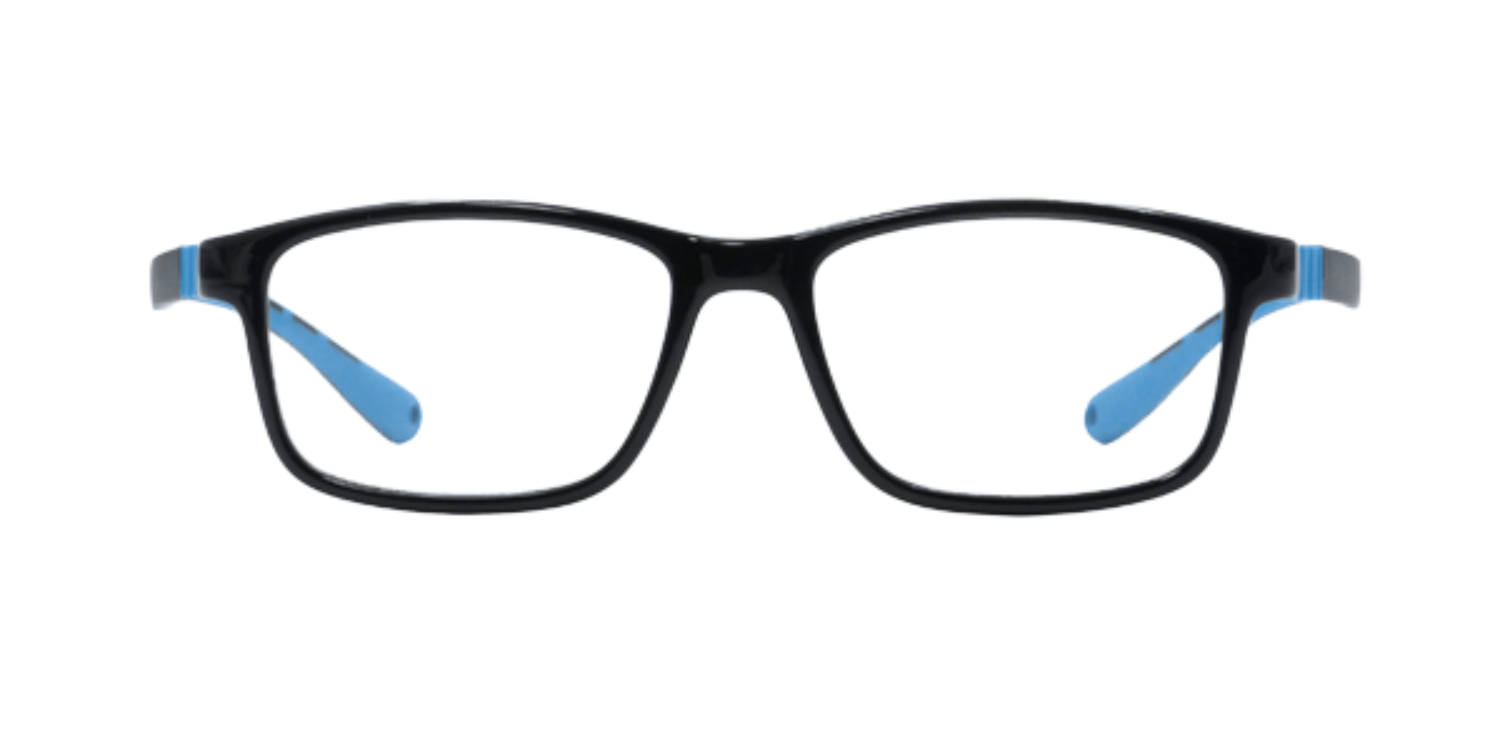 Full Rim Rectangle Magneto Classic Kids Eyeglasses CS008