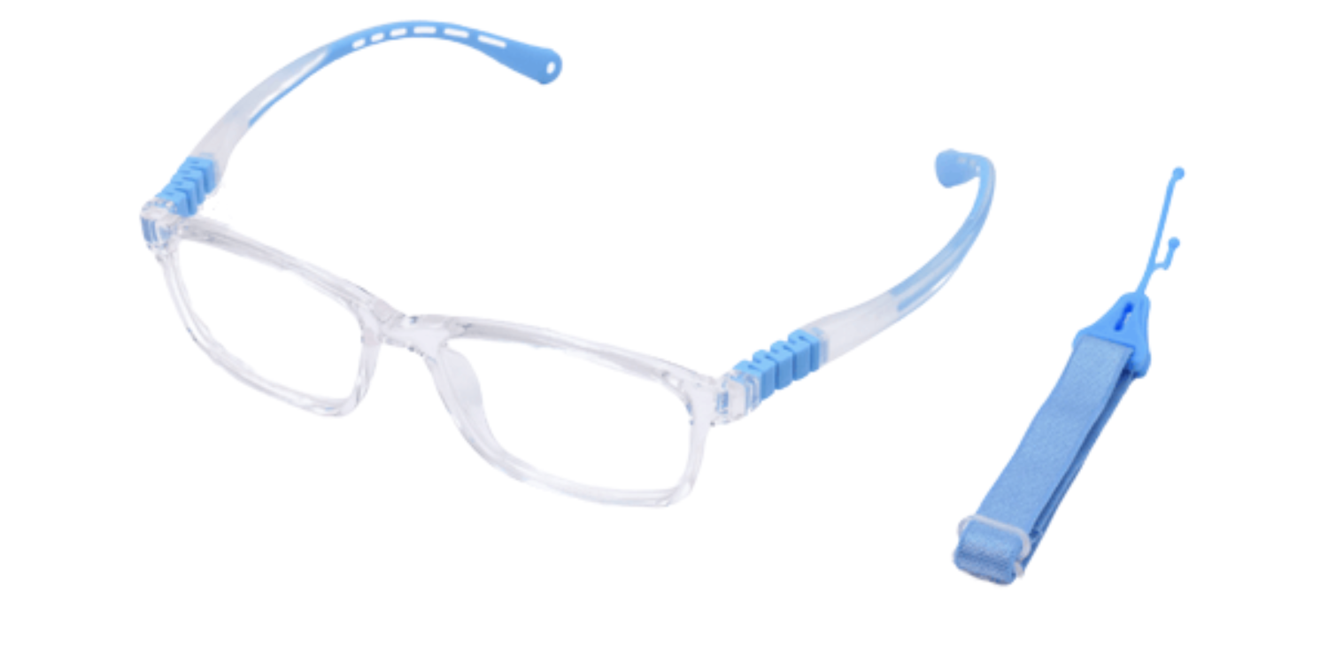 Full Rim Rectangle Magneto Classic Kids Eyeglasses CS008
