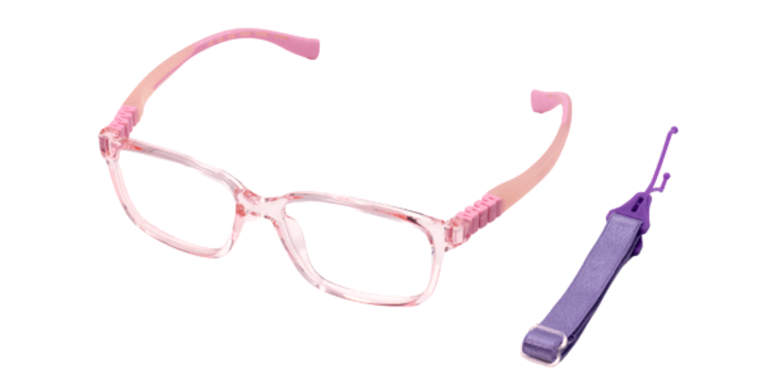 Full Rim Rectangle Magneto Classic Kids Eyeglasses CS008