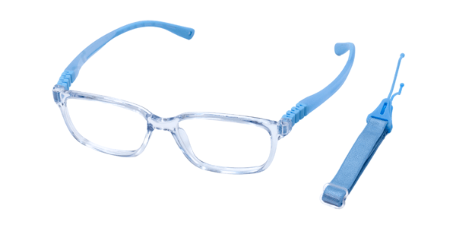Full Rim Rectangle Magneto Classic Kids Eyeglasses CS008