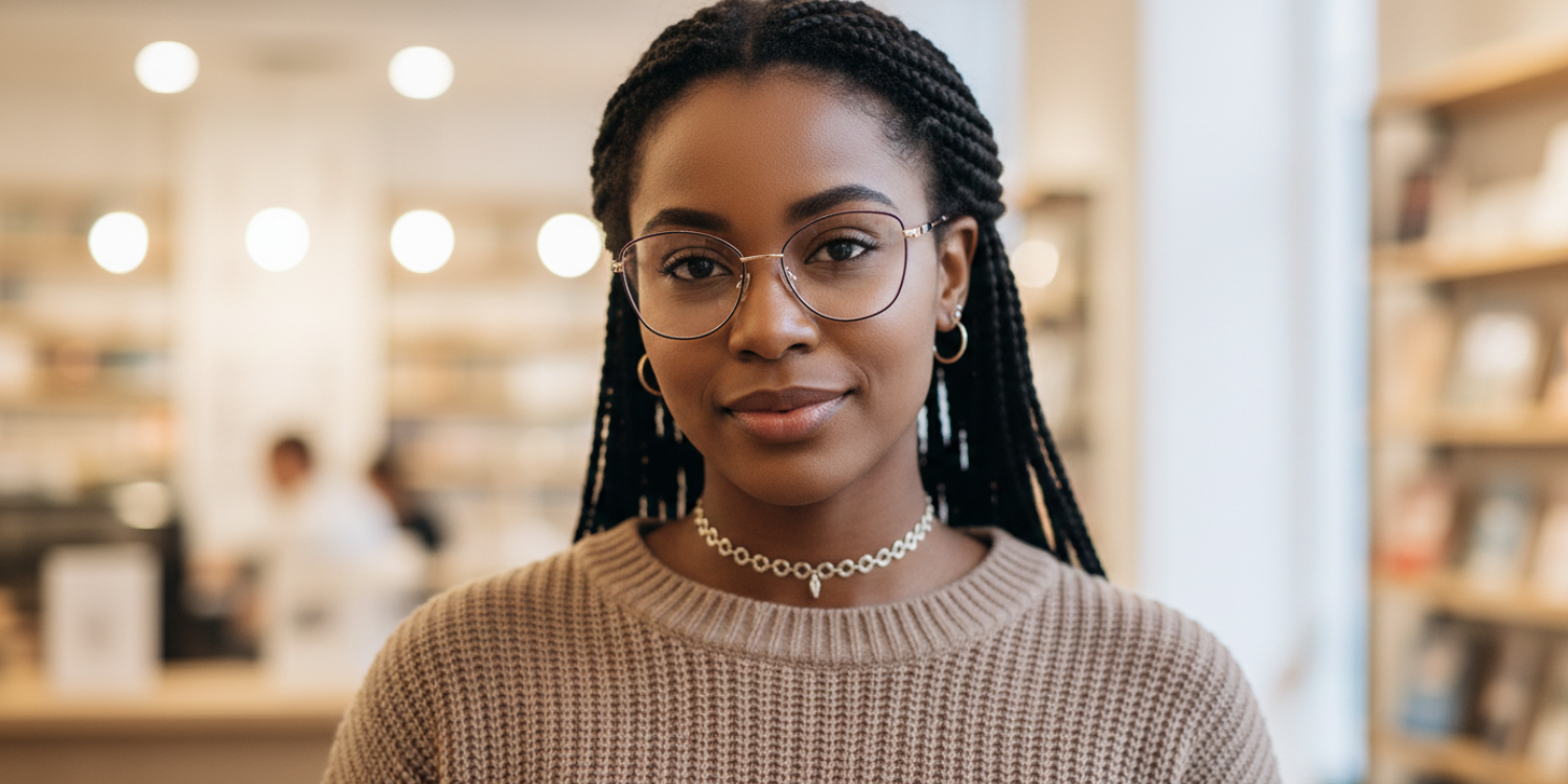 Full Rim Cat Eye Classic Eyeglasses D2210