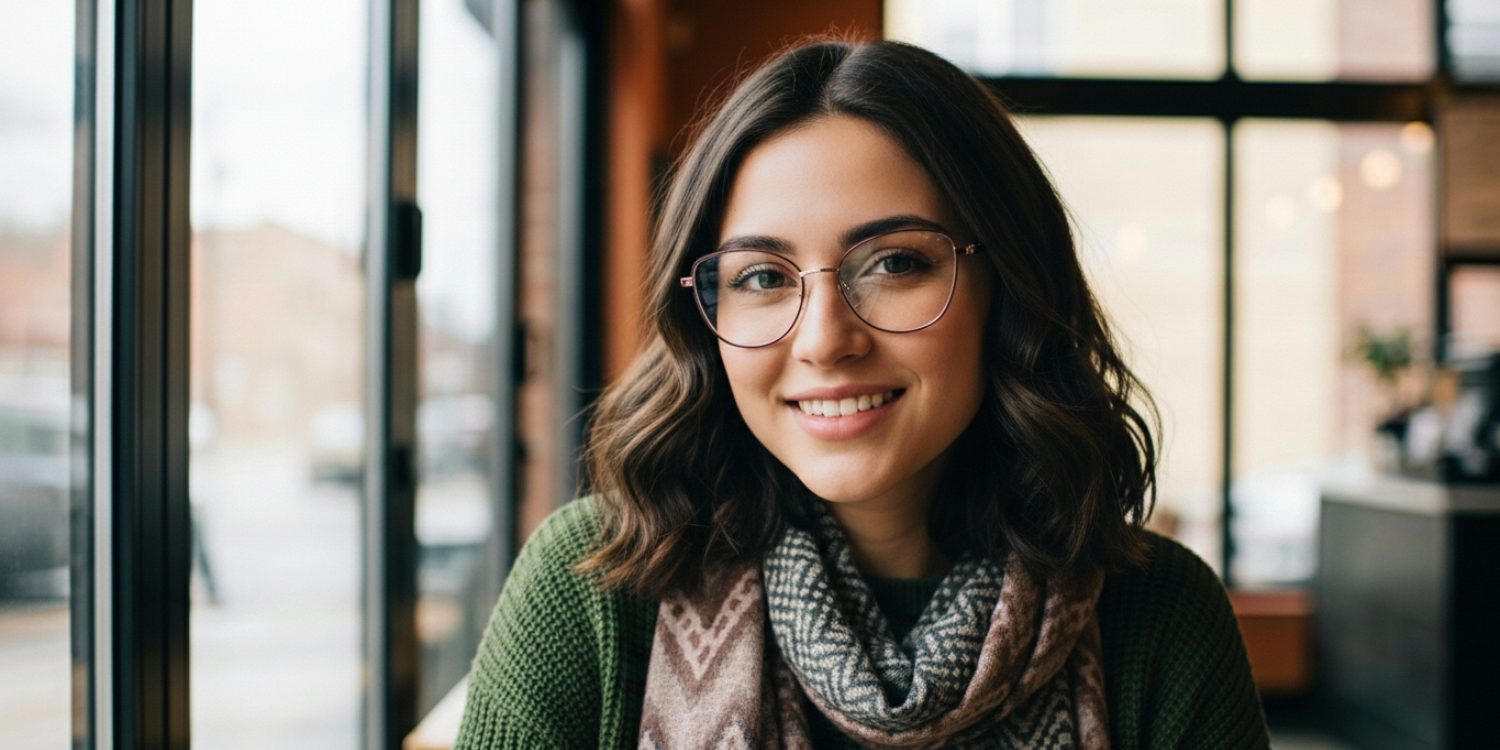 Full Rim Cat Eye Classic Eyeglasses D2210