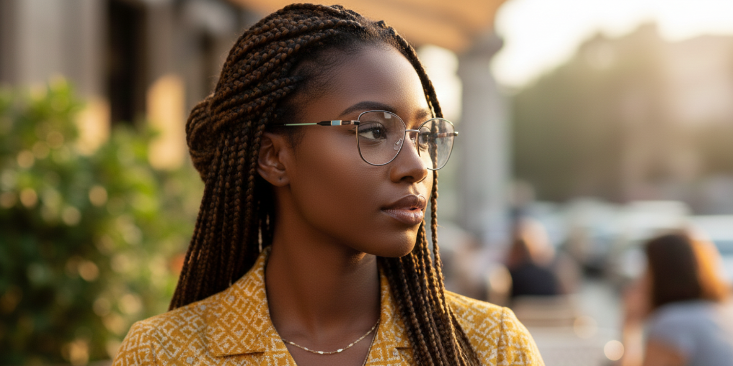 Full Rim Cat Eye Classic Eyeglasses D2210