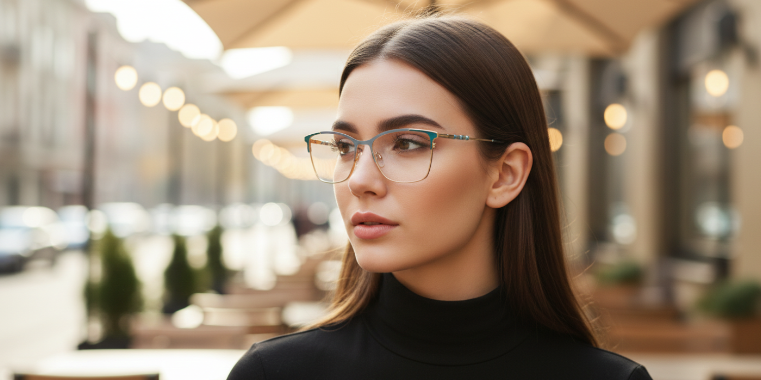 Full Rim Cat Eye Classic Eyeglasses FRHD609