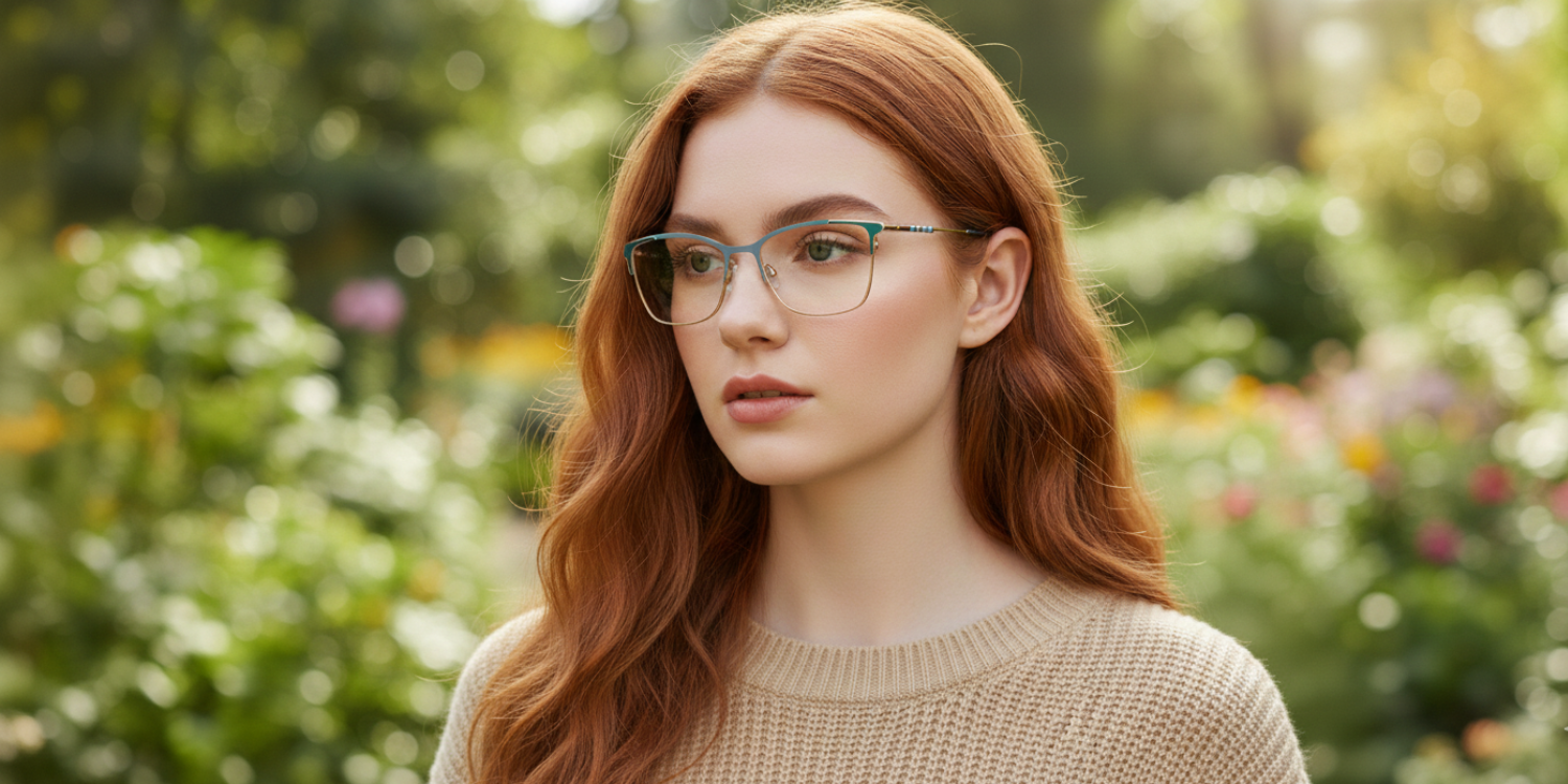 Full Rim Cat Eye Classic Eyeglasses FRHD609