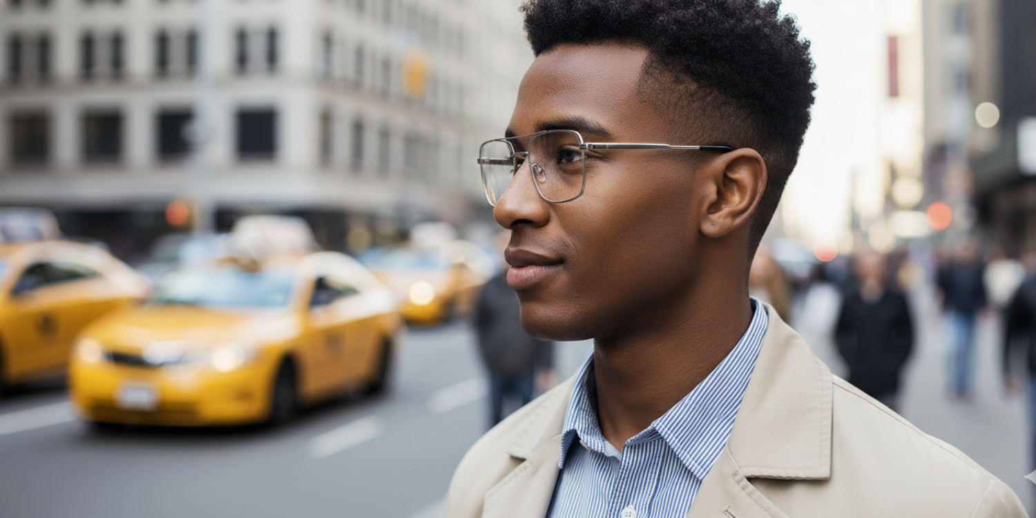 Full Rim Double Bridge Rectangle Classic Eyeglasses FY621