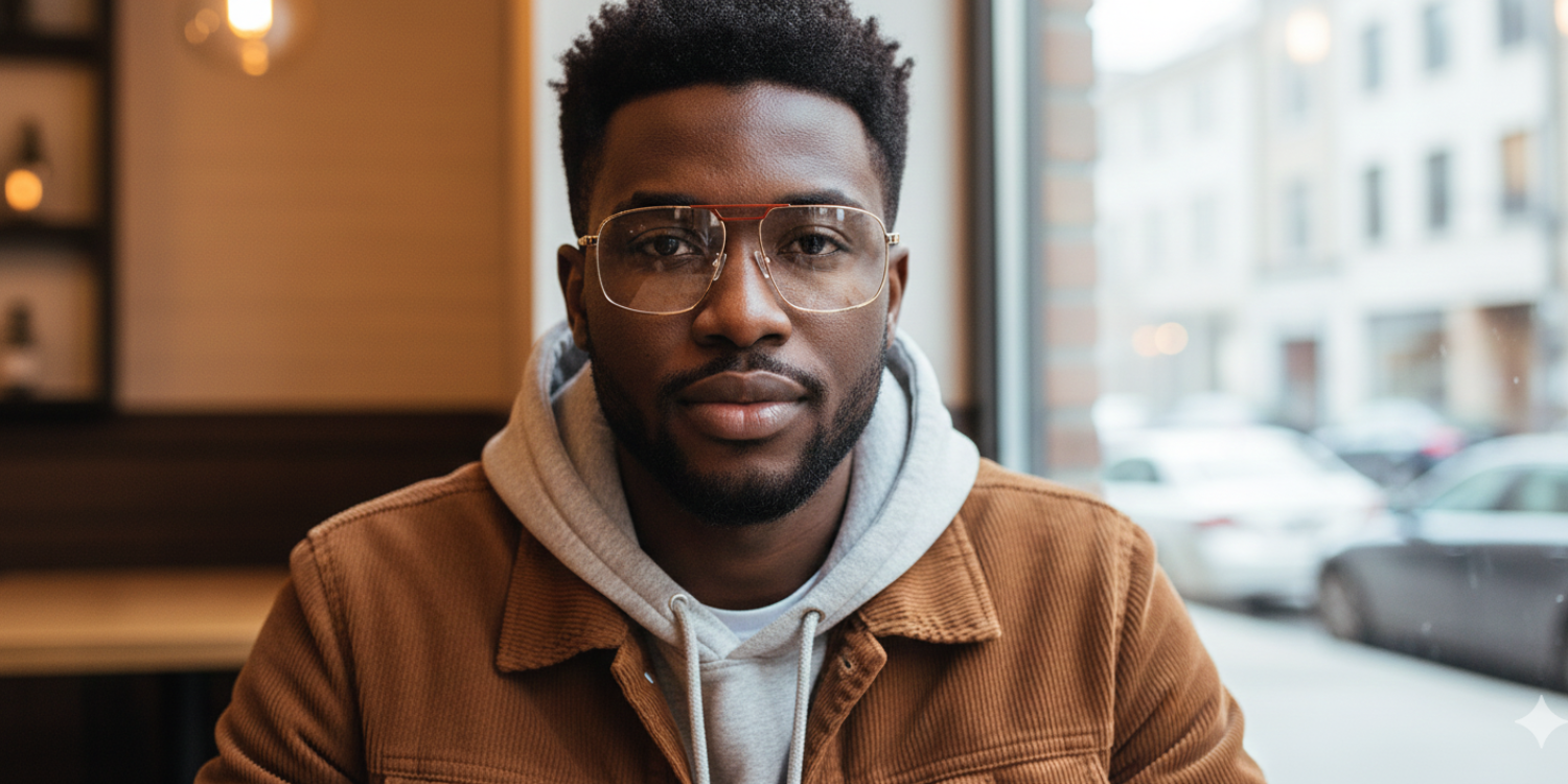 Full Rim Double Bridge Rectangle Classic Eyeglasses GU8615